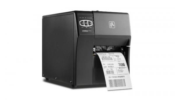 ZT200 Series Printer Printing a Barcode